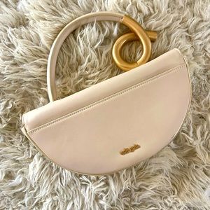 CULT GAIA - like new - Azariah Coil Leather Top-Handle Bag